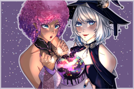 Peachy and me!