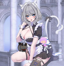 ᓚᘏᗢ Maid look
